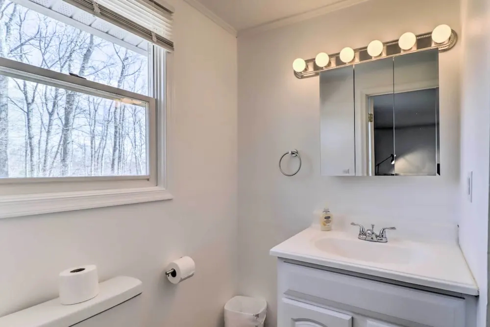 Sleek Albrightsville Home w/ Deck, Game Room