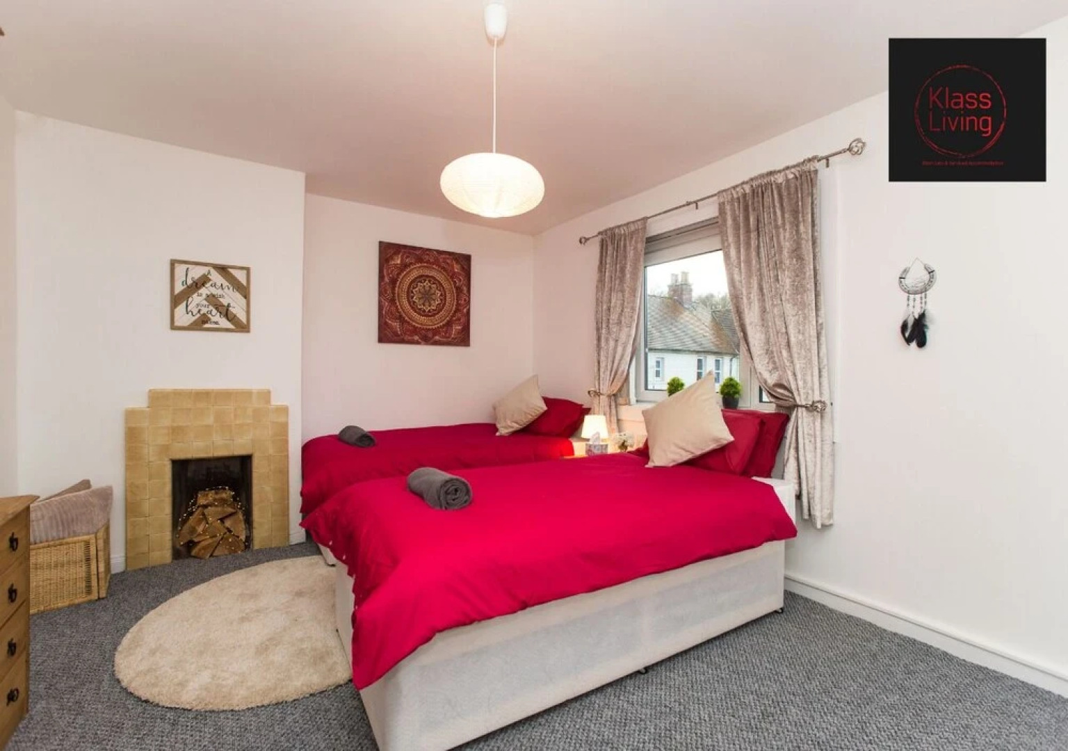 Two Bedroom House by Klass Living Serviced Accommodation Hamilton - Kenmar House With Parking & WiFi