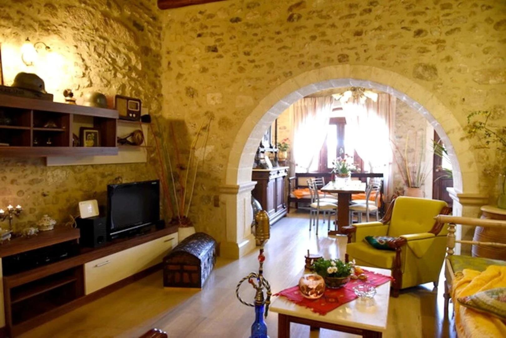 House With 2 Bedrooms in Rethymno, With Wonderful sea View, Private Po