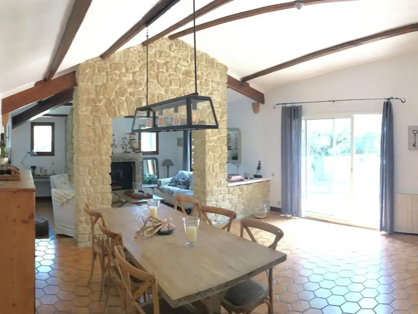 Nice House With Garden, Private Pool, Summer Kitchen and View of Mont Ventoux