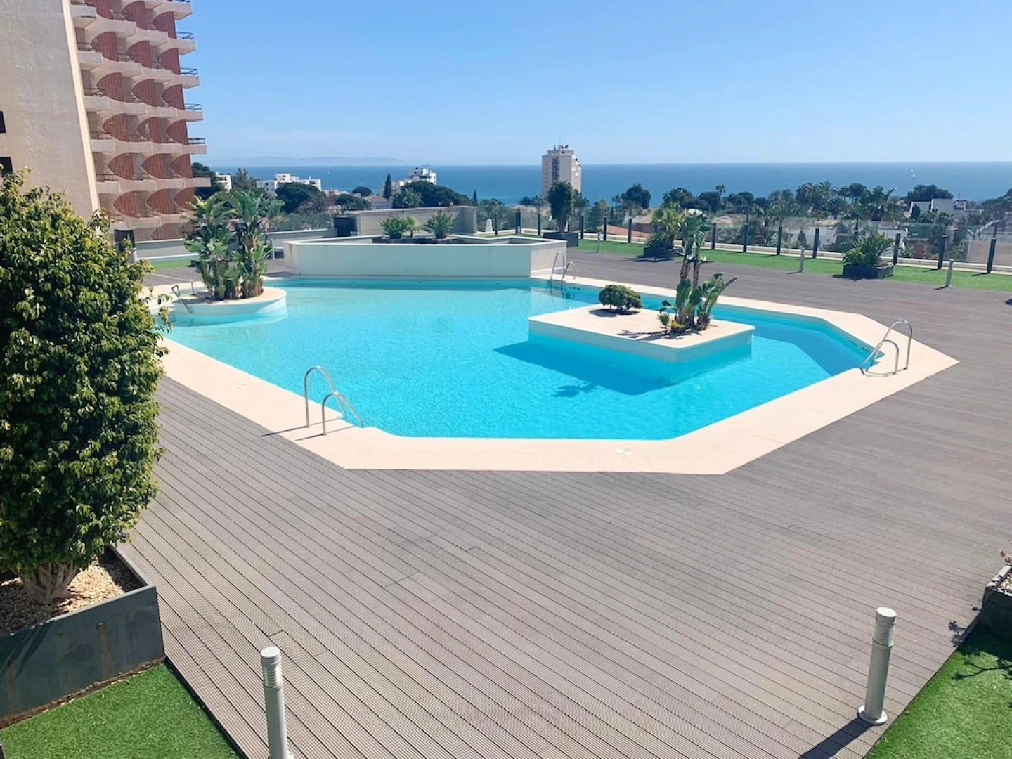 Apartment With 2 Bedrooms in Aguadulce, With Wonderful City View, Shared Pool, Furnished Terrace Near the Beach