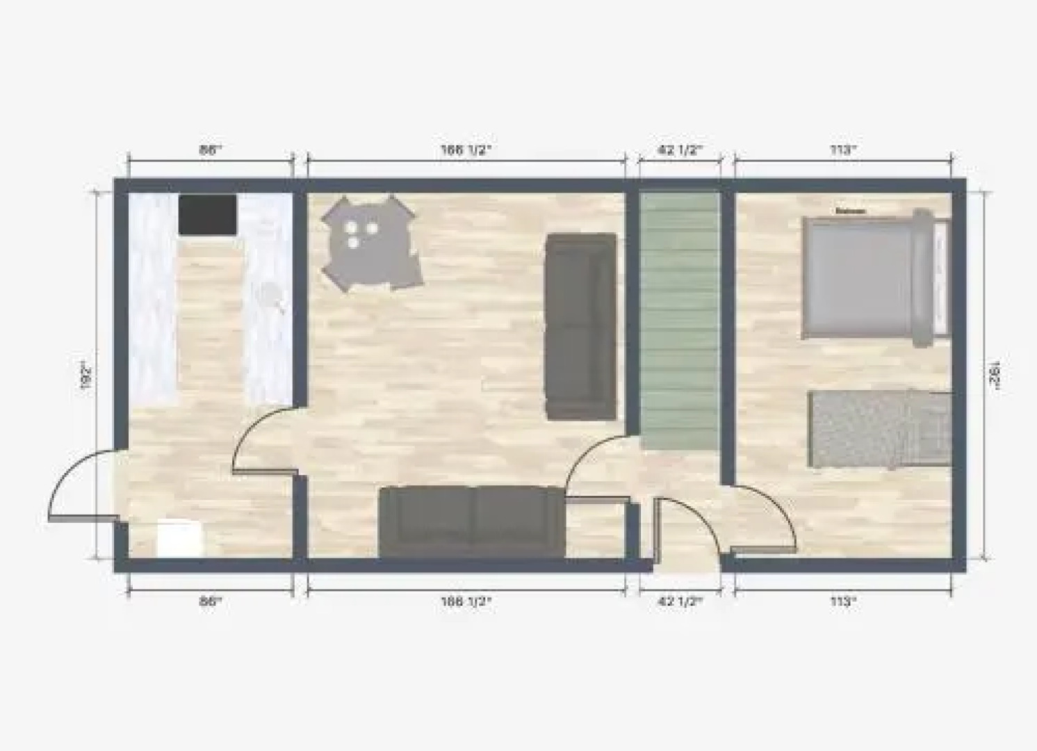 Air Host and Stay - Corner House, Sleeps 8, 4 Bedrooms Great Value