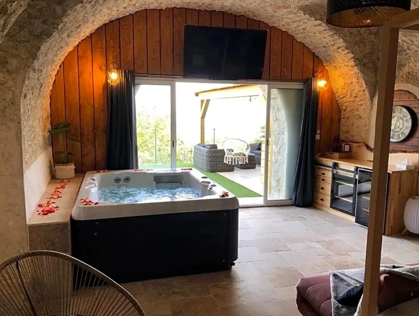 Le Manoir: chambre d’hôte de charme avec jacuzzi privatif