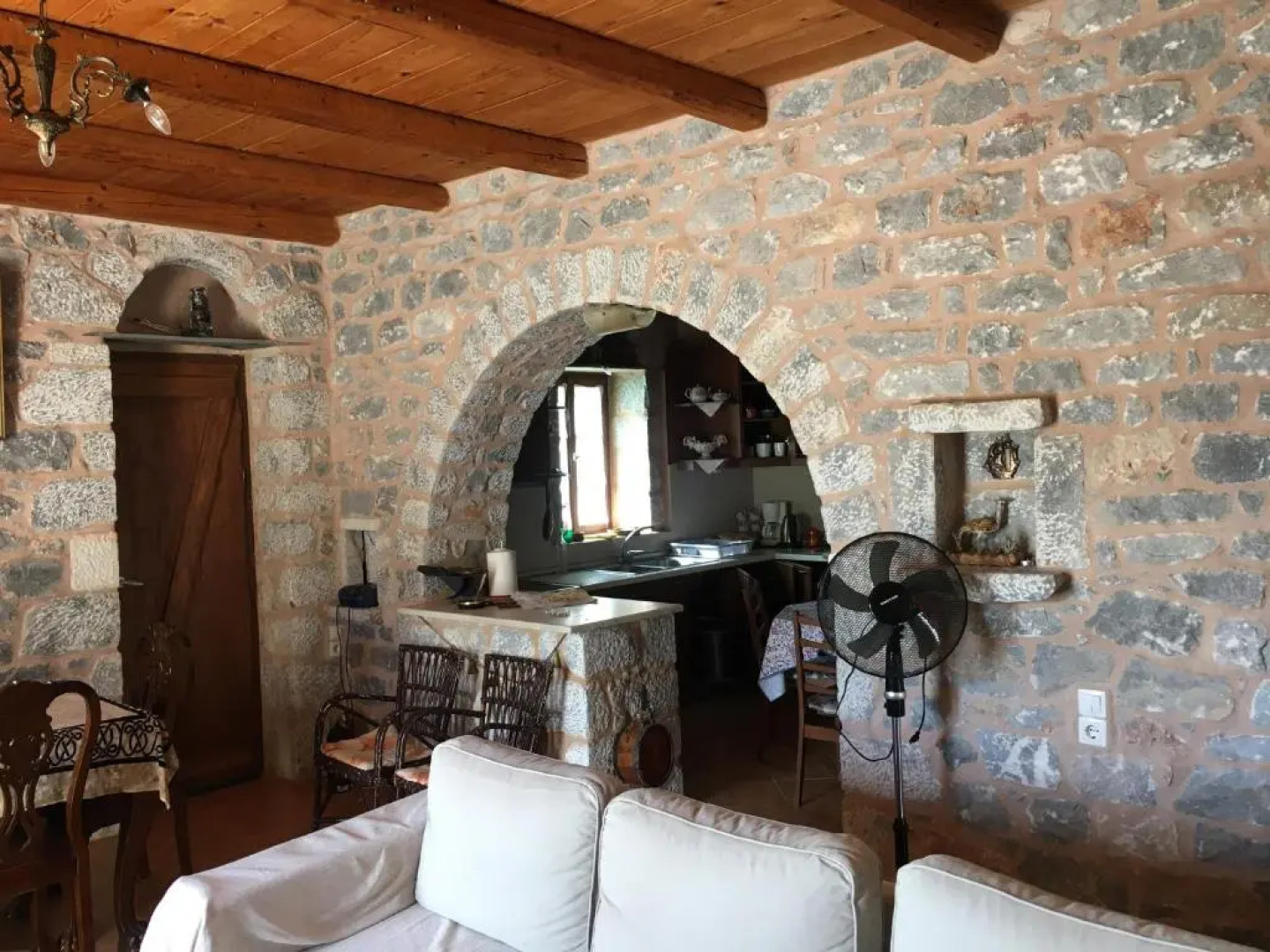 Peace in the wildest landscape of Mani