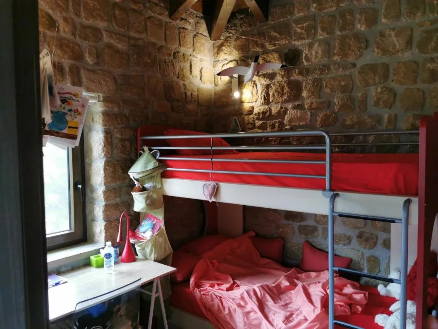 Mountain stone villa, sea & mountain view at 1150m