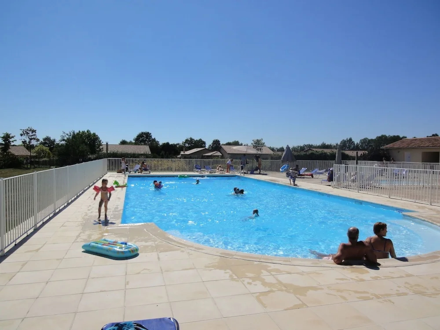 Attractive Villa on Exclusive Family Park With Swimming Pool in Peaceful Setting