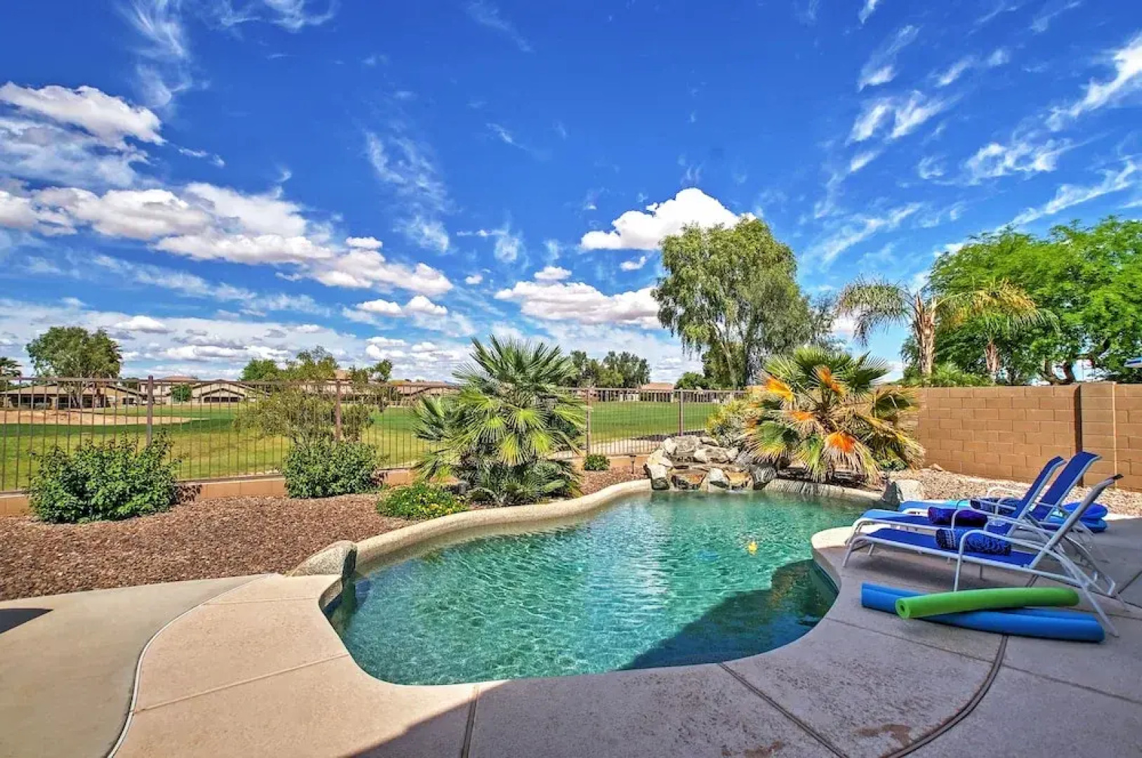 Private Pool + Golf Course View: Queen Creek Home