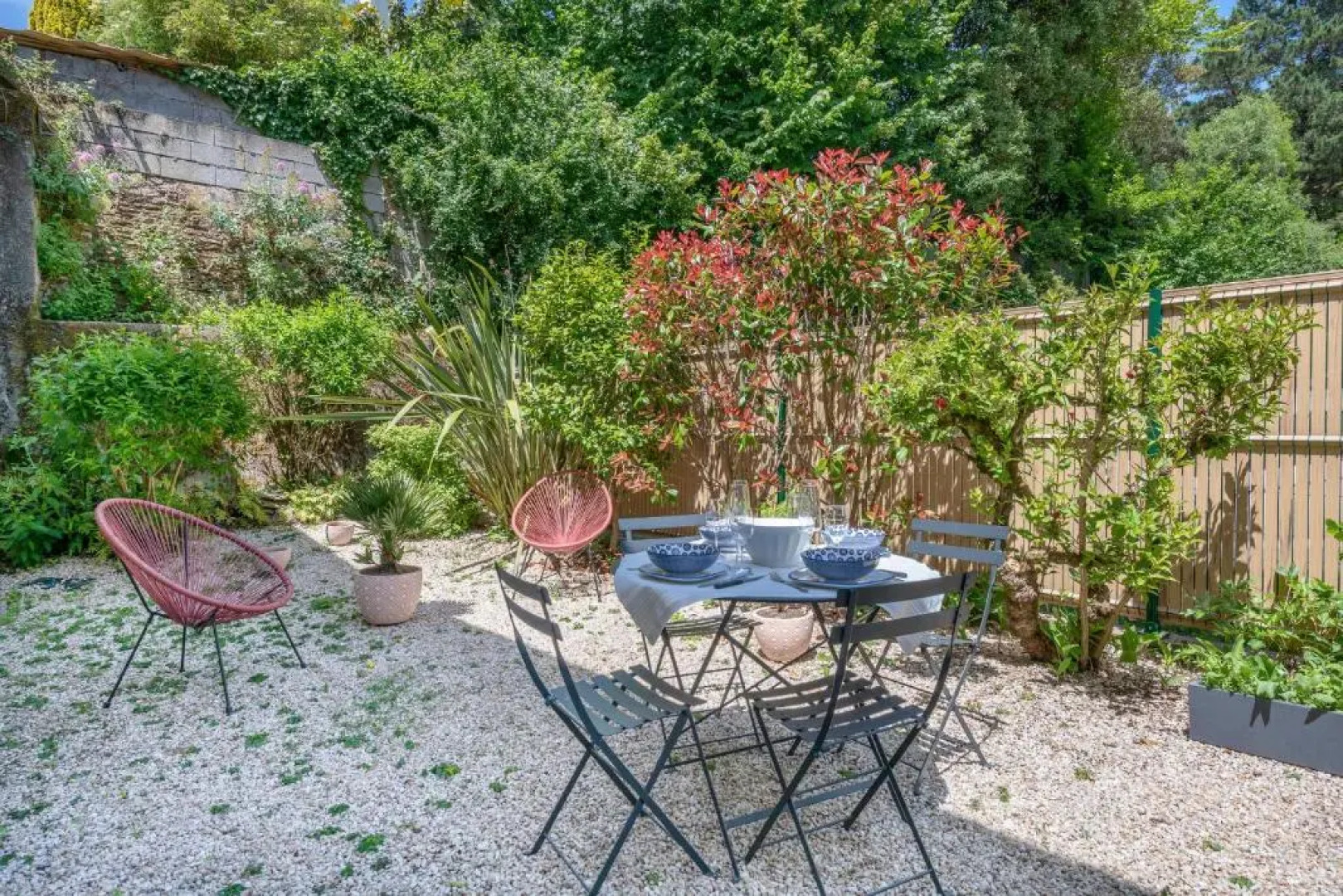 Rez-de-jardin cosy pour 3 personnes face a la plage de la Noeveillard