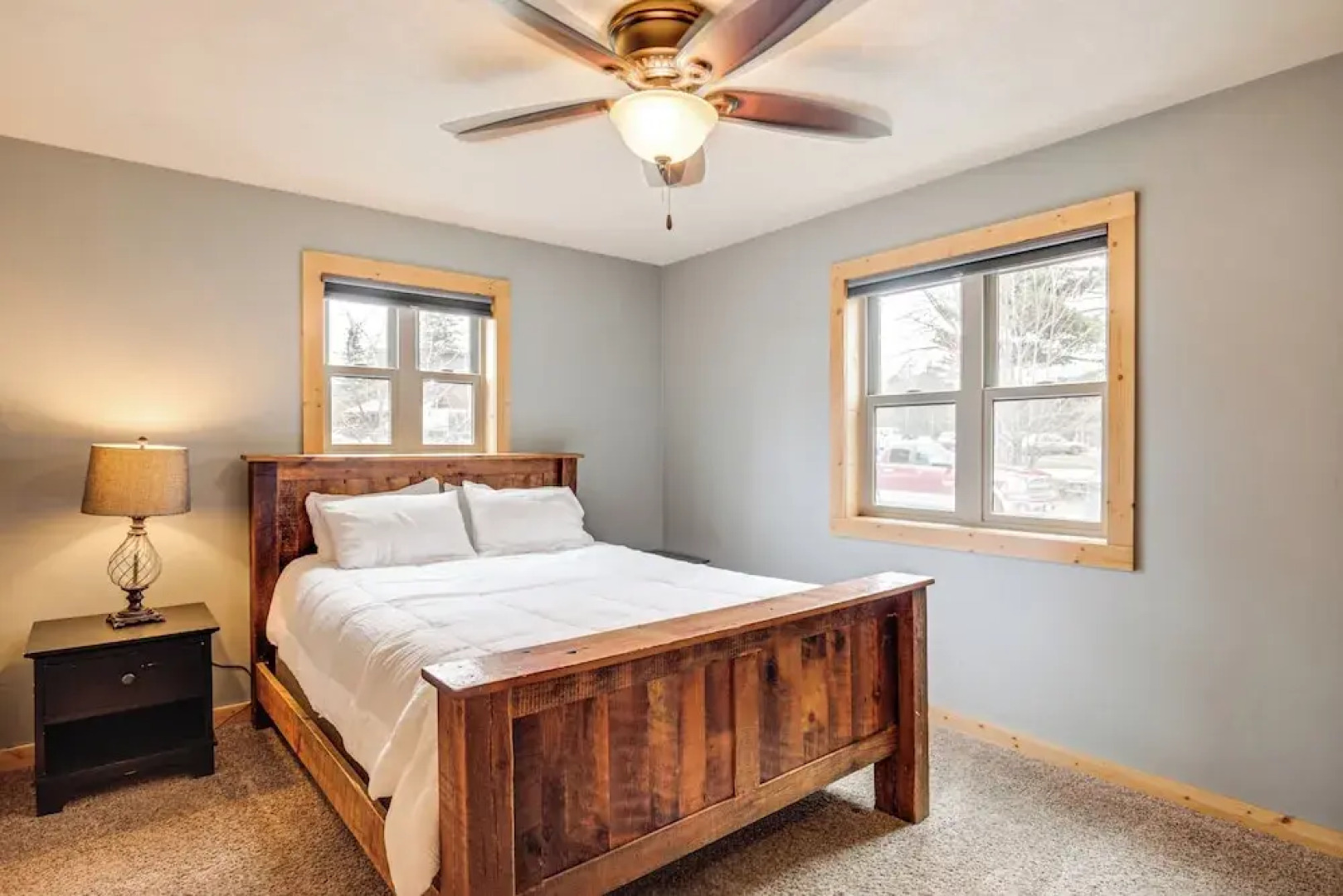 Boat Dock & Furnished Deck: Northwoods Lake House