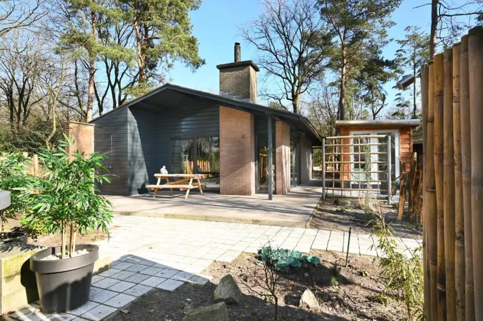 ZEN-bungalow NO 1 met sauna en hottub