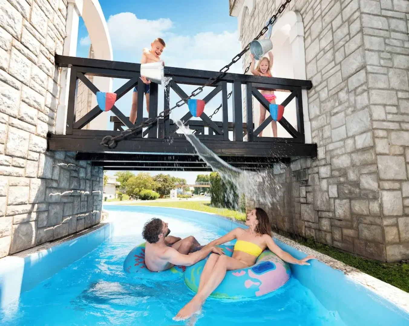 Happy Camp Mobile Homes in Camping Terme Catez