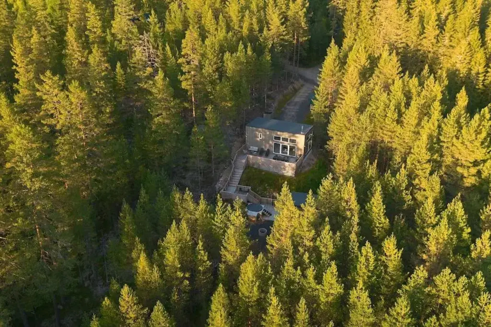 Tretoppen - Ny moderne hytte, Unike Finnskogen