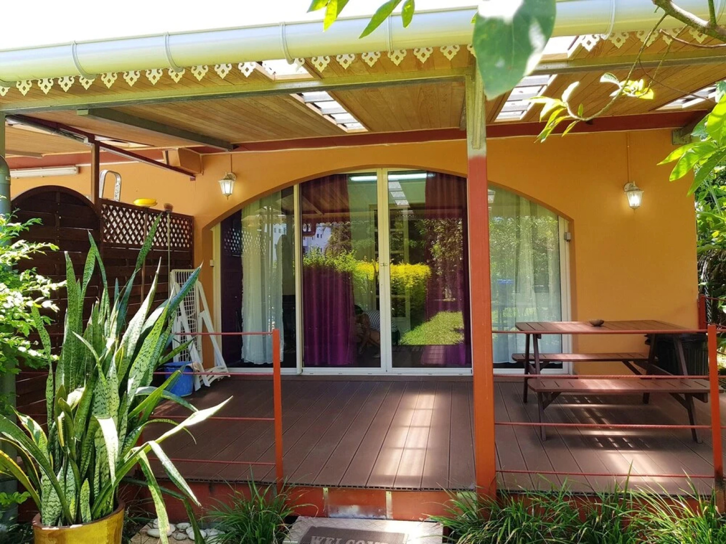 Studio in St-benoit, With Wonderful Mountain View, Pool Access, Enclos