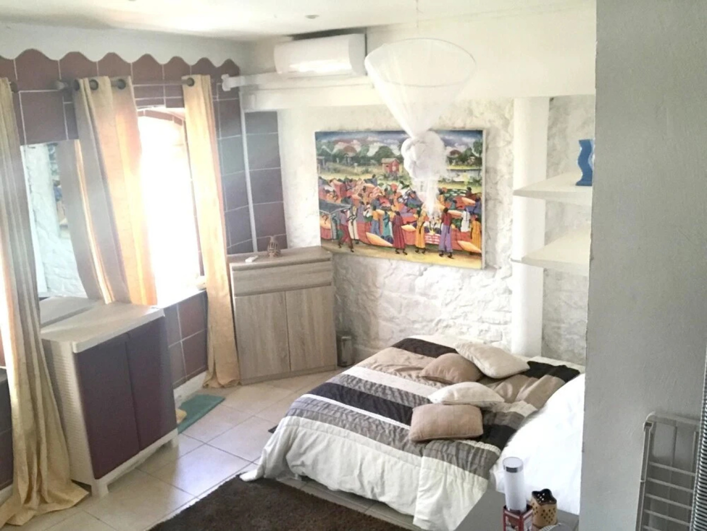 Apartment With one Bedroom in La Trinité, With Wonderful sea View, Bal