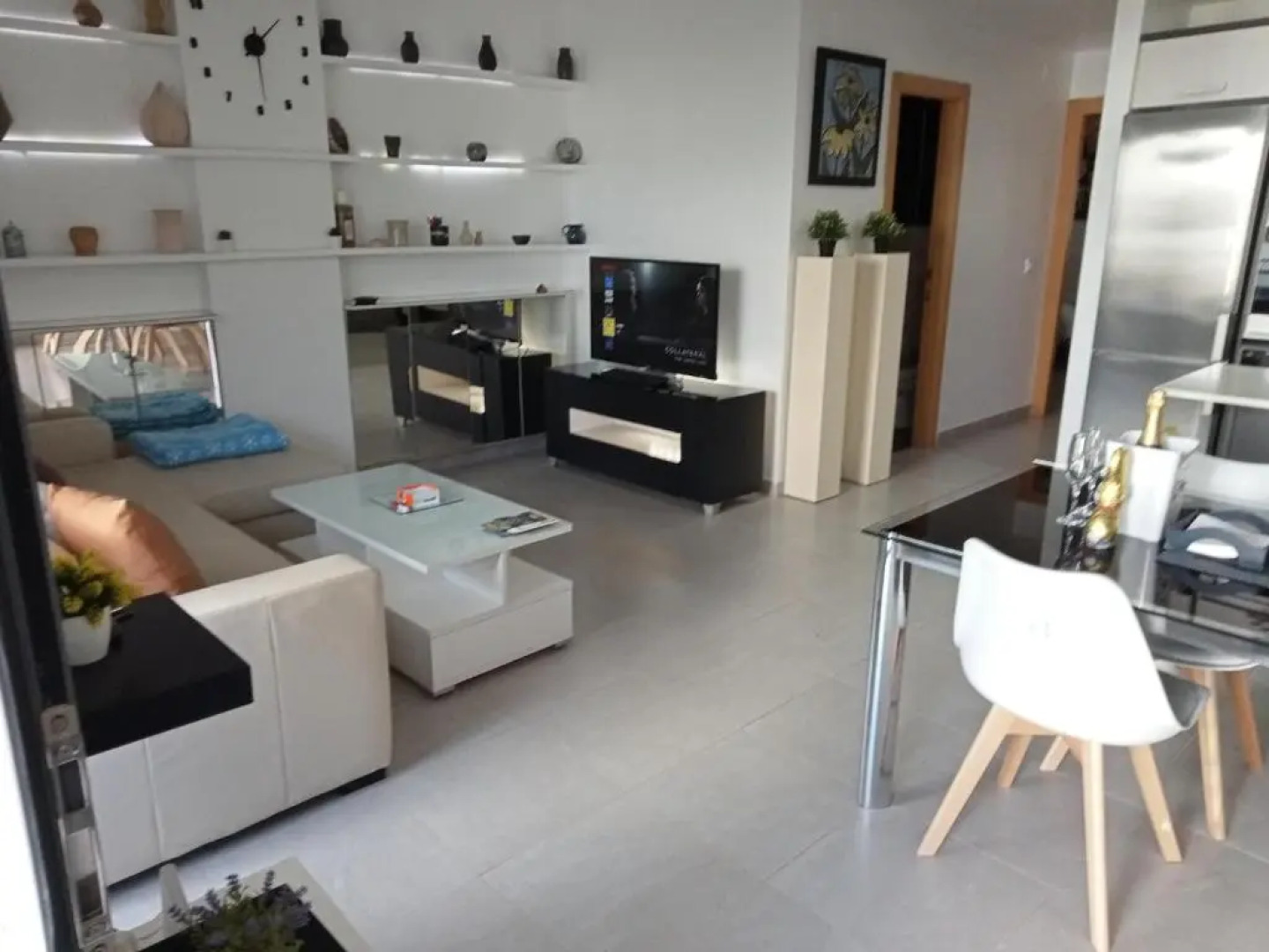 PLAYA ALMARDA,PISCINA,2 TERRAZAS,WIFI,PARKING,BBQ,TRANQUILo