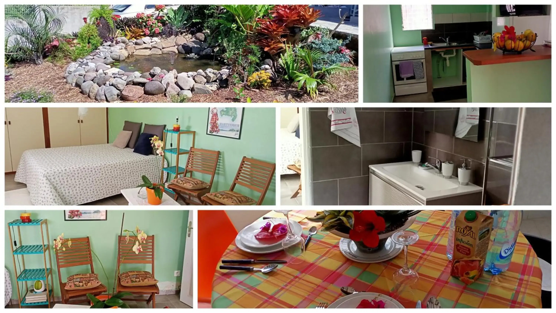 Paradis Caché - Confort Terrasse - Kybo Karaib Location - pkg - Mtgne