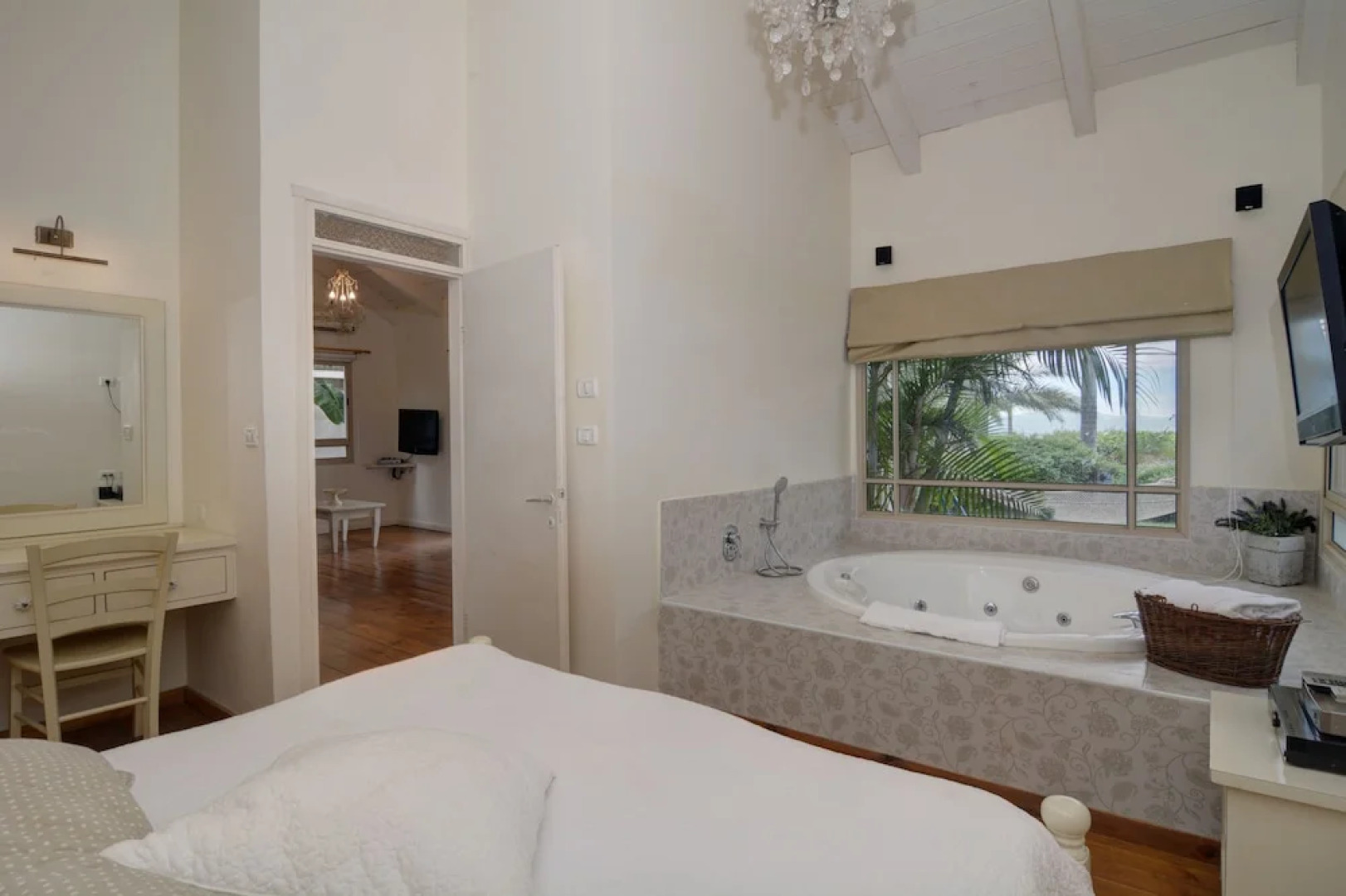 The White Cabins - View