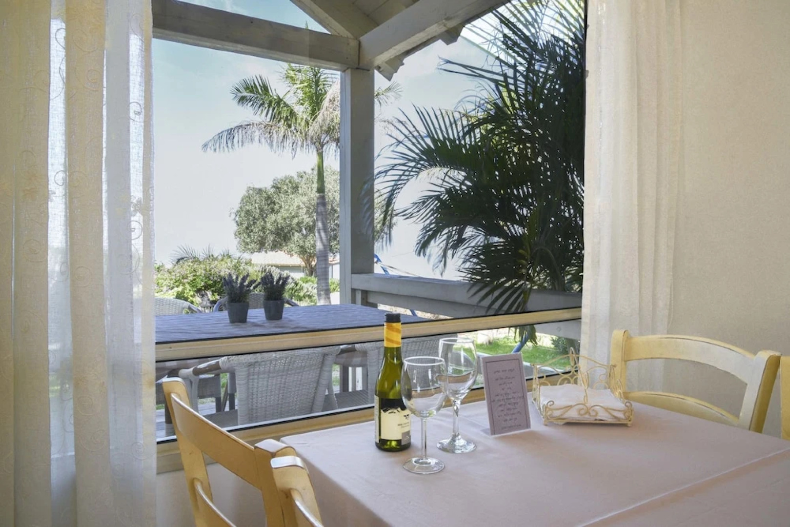 The White Cabins - View