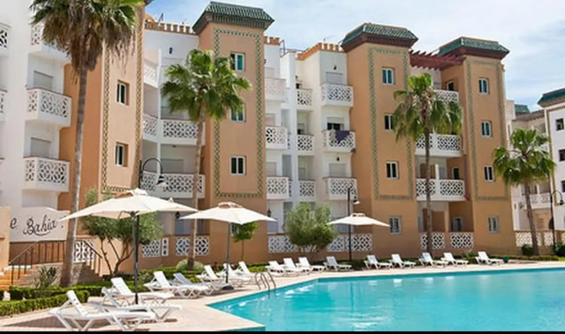 Apartment With 2 Bedrooms in Mohammedia, With Shared Pool, Enclosed Garden and Wifi