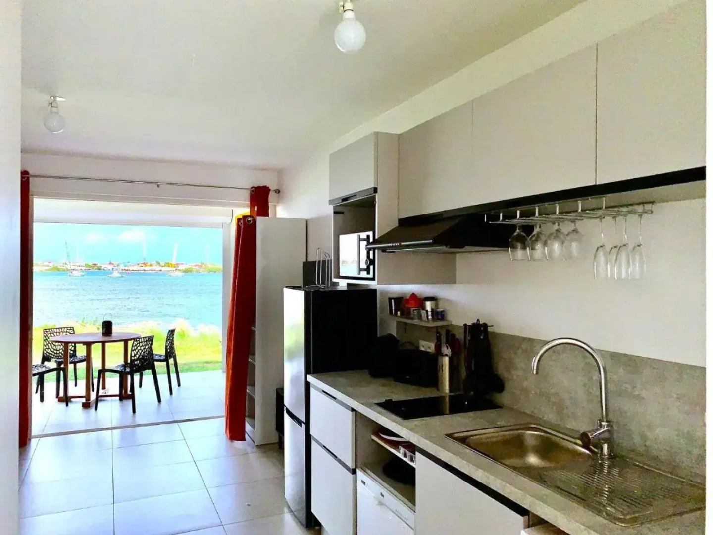 Le Sea-Breeze - Beau Studio Piscine Vue Lagon