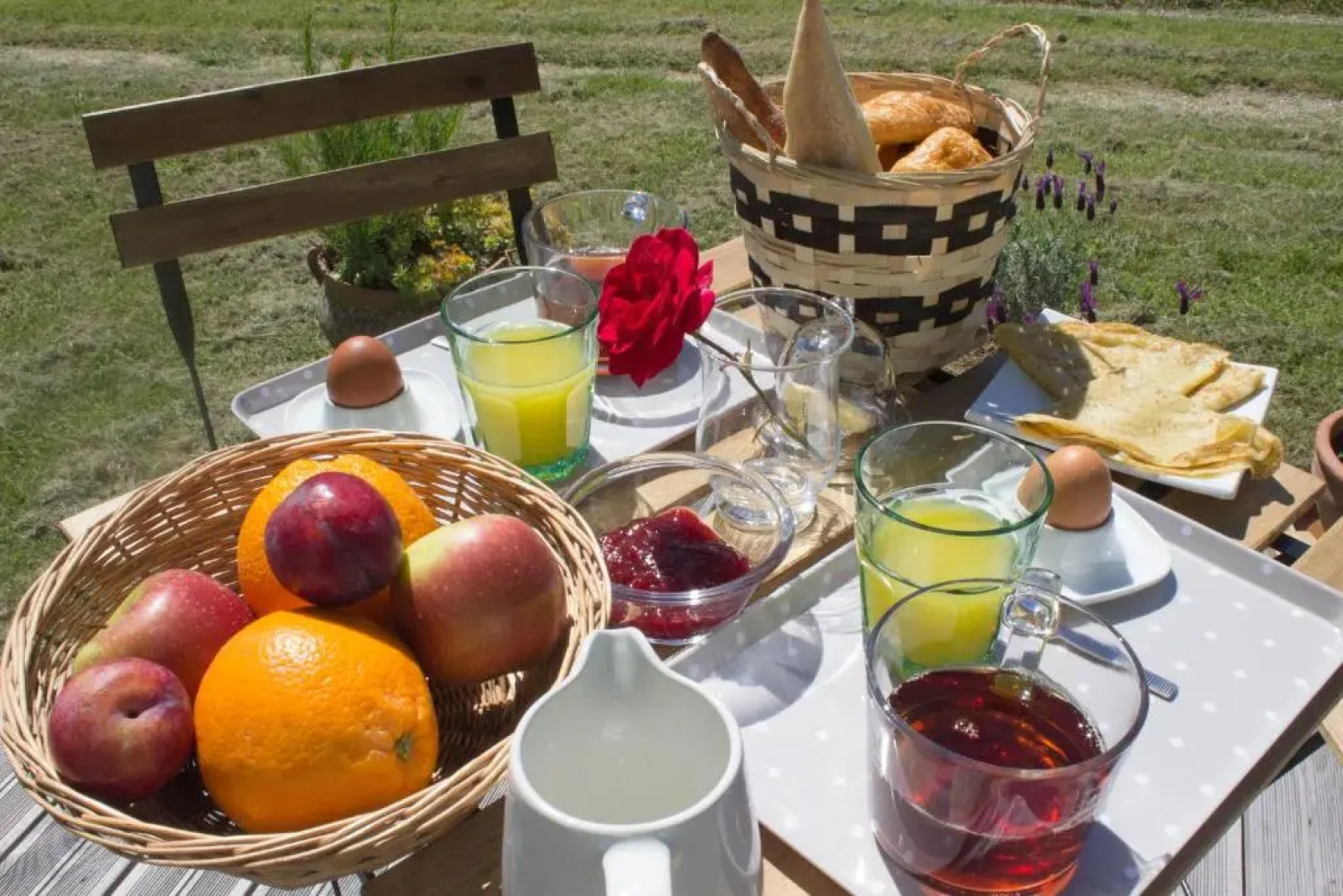 Ma caravane dans les collines