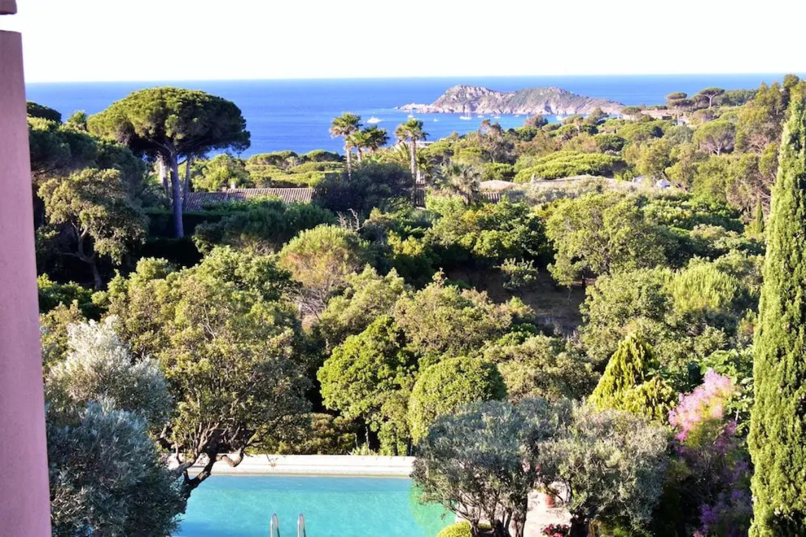 Villa with 6 Bedrooms in Ramatuelle, with Wonderful Sea View, Private Pool, Enclosed Garden - 3 Km From the Beach