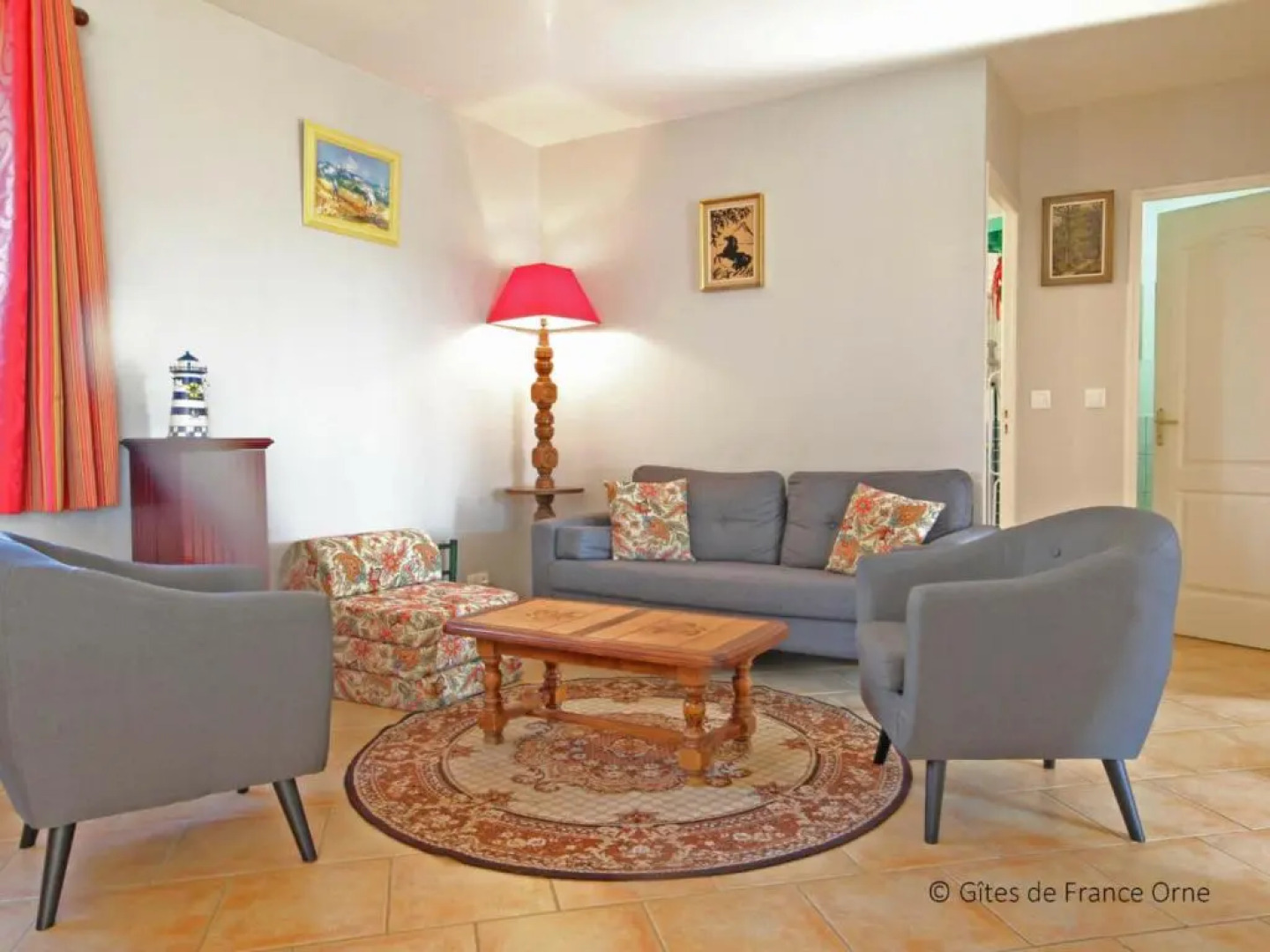 Gîte La Chapelle-Souëf, 4 pièces, 6 personnes - FR-1-497-91