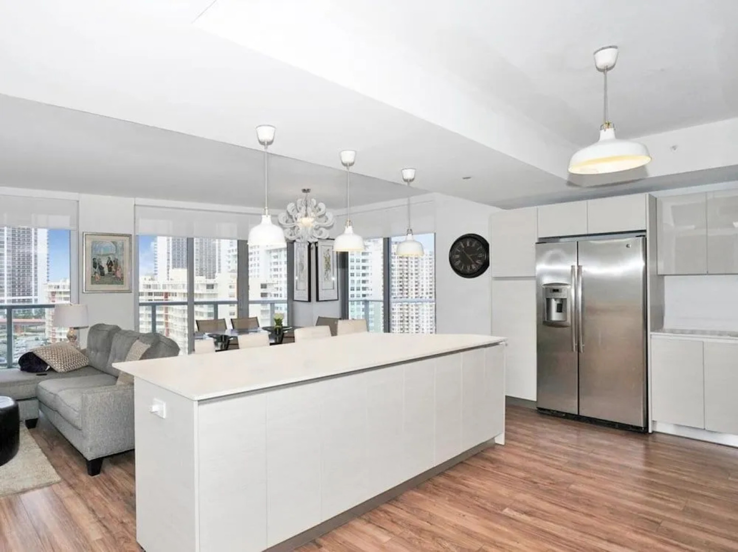 Incredible Bay View 3 Bed Private Floor Apt 1101 BW Resort Miami FL