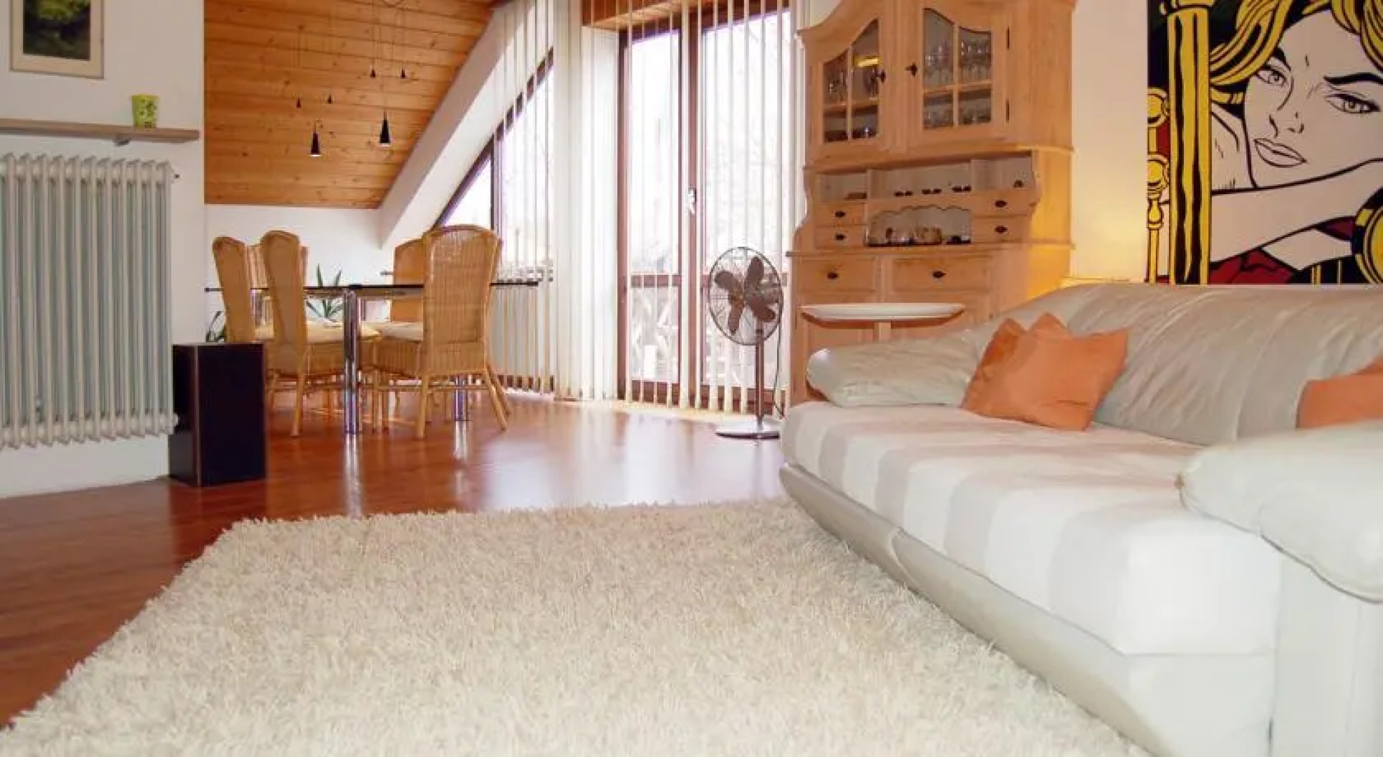 Kaminwohnung zwischen Flughafen und München