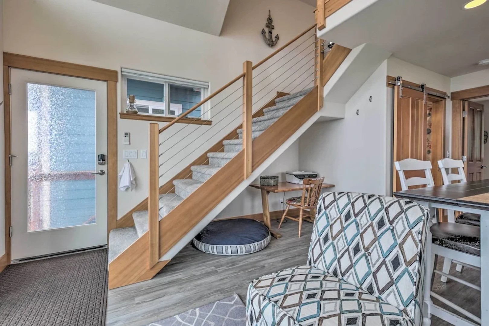 Chic Beachfront Abode w/ Balcony & Beach Access!