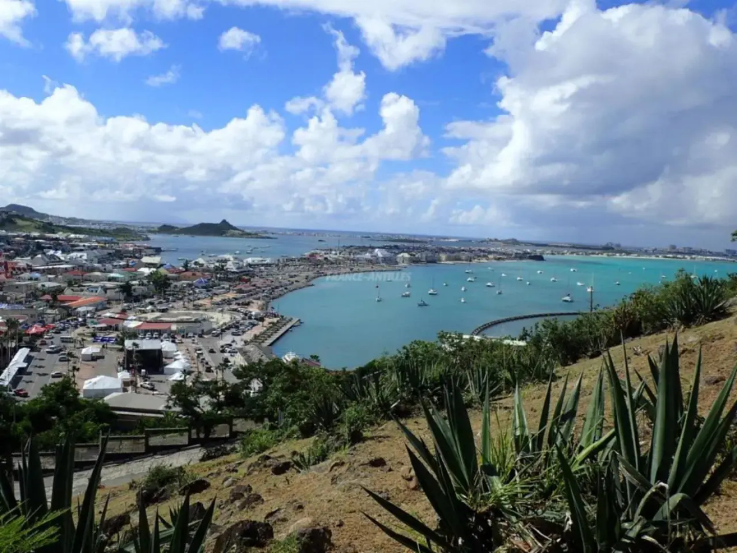 Marigot, Studio front de mer vue exceptionnelle