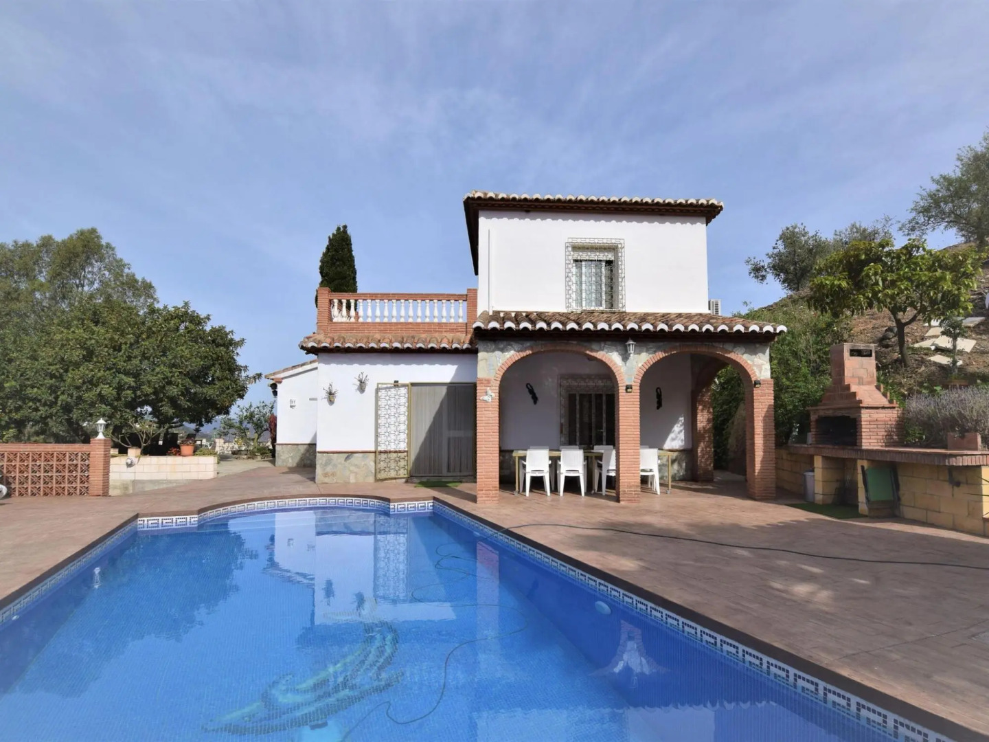 Beautiful detached villa near Arenas with delightful terrace and stunning view