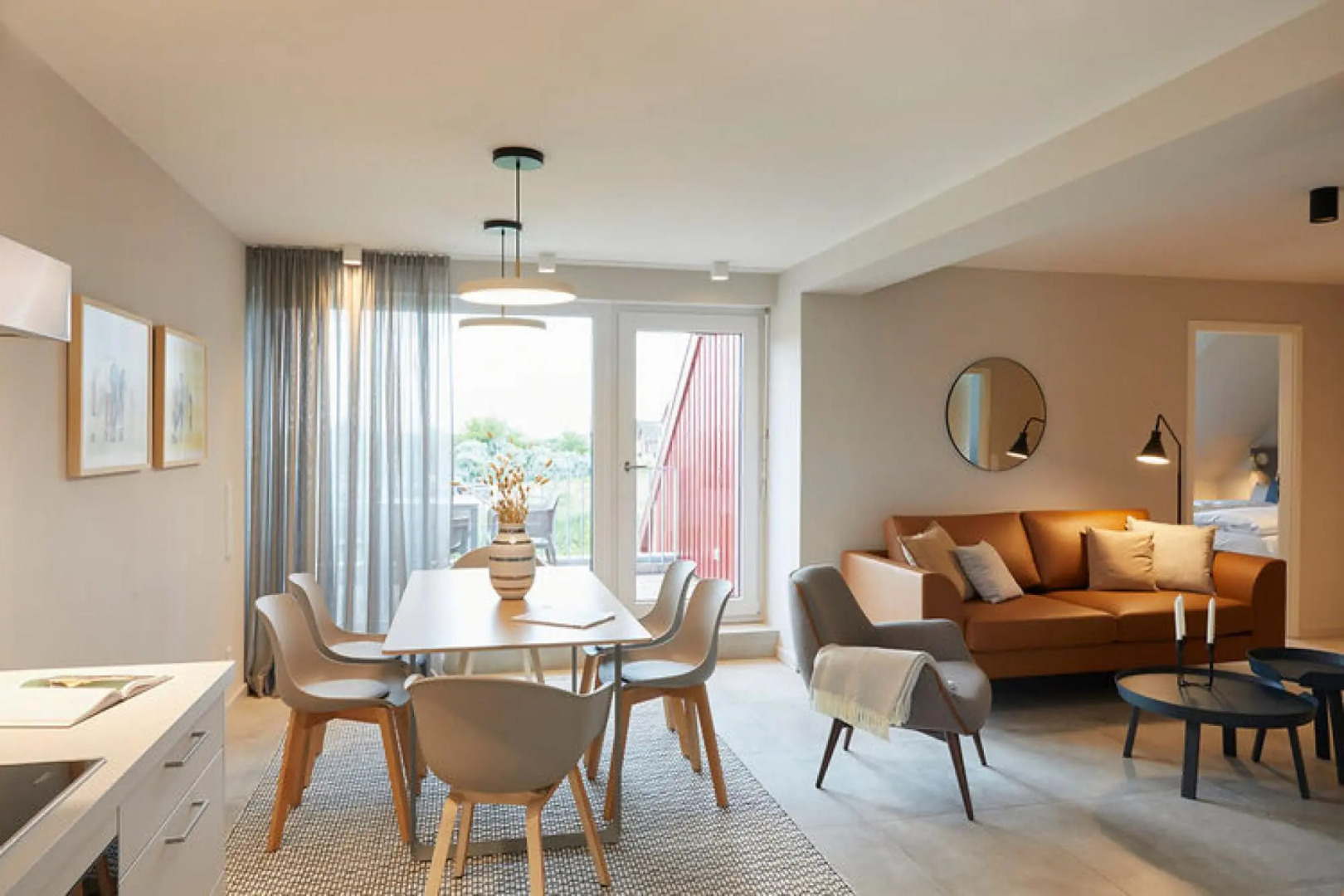 Apartments in the Bades Huk holiday resort, Hohenkirchen