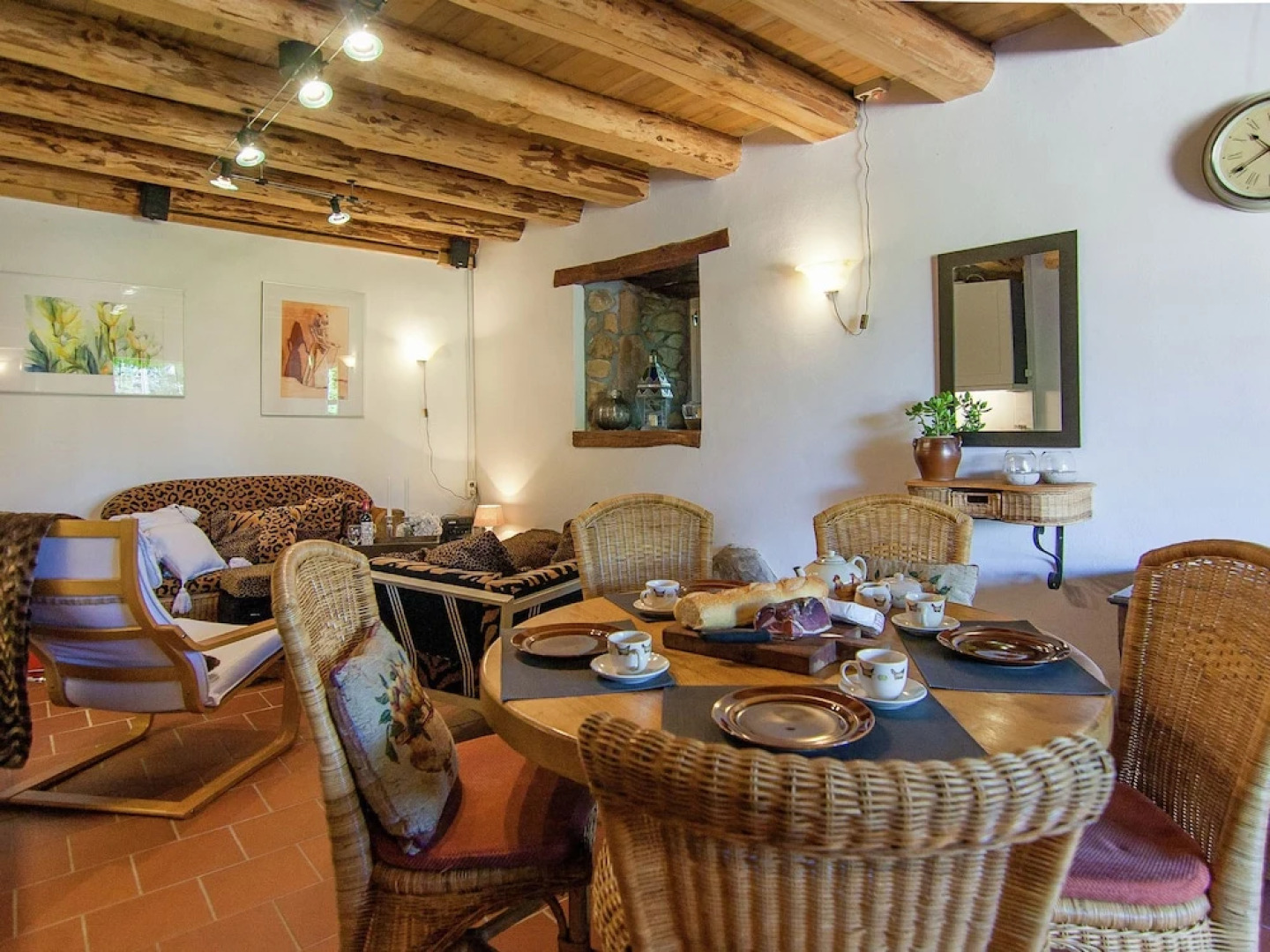 Detached, Romantic Cottage With Communal Swimming Pool, Terraces and Large Garden