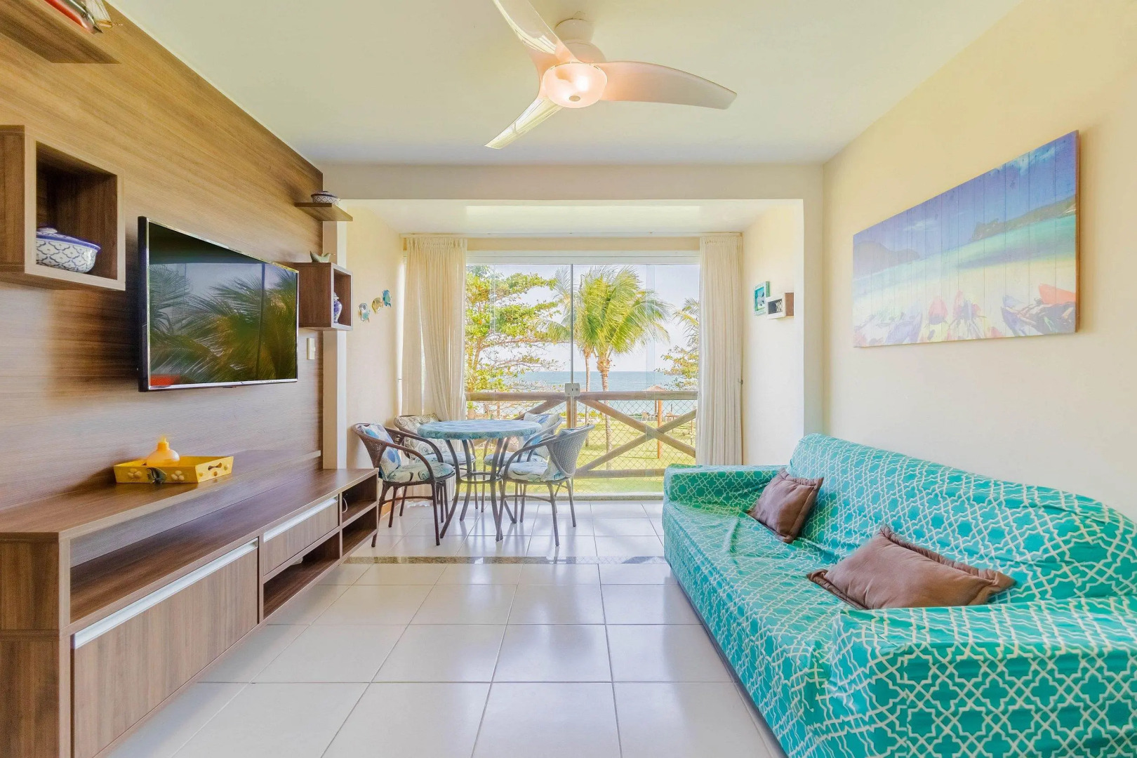 GB71 Apartamento 2 Quartos, Pé na Areia, Vista Mar - Paraíso dos Corais
