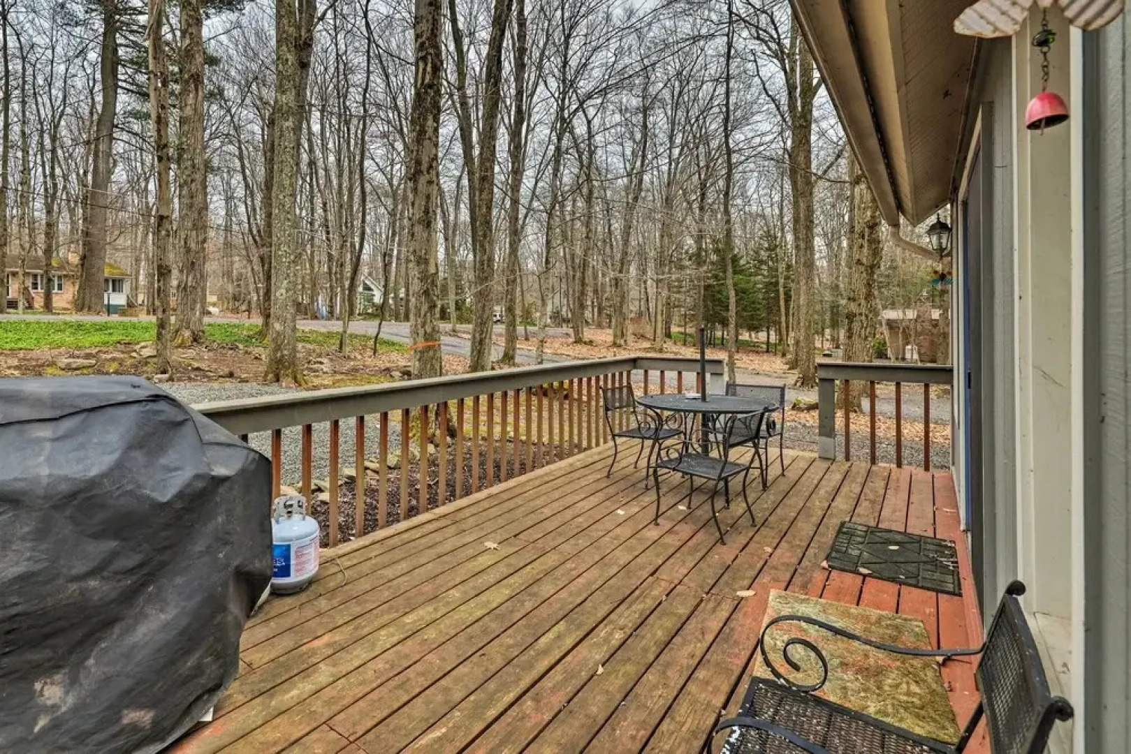 Walk to Locust Lake: Poconos Vacation Home!