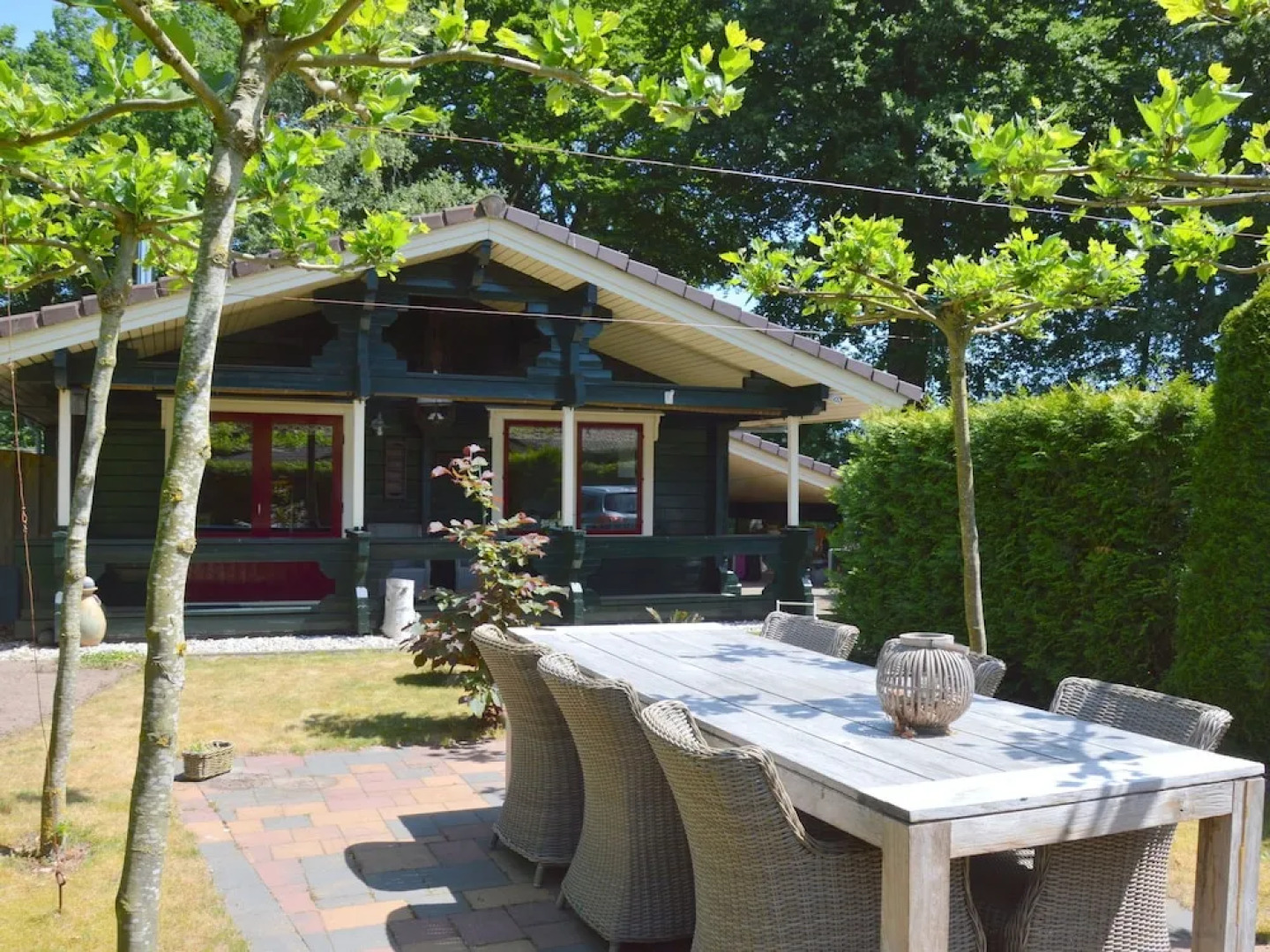 Finnish Bungalow With Garden, a Modern Bathroom, Near Harderwijk, Veluwe