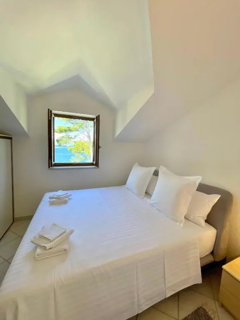 @Hvar Island Seaside Villa (1st row at seaside)