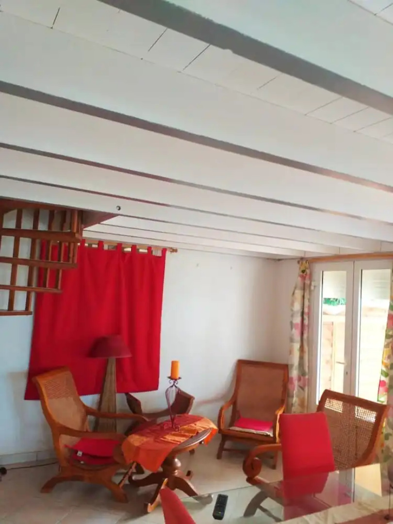 Studio in Goyave, With Wonderful City View, Furnished Garden and Wifi