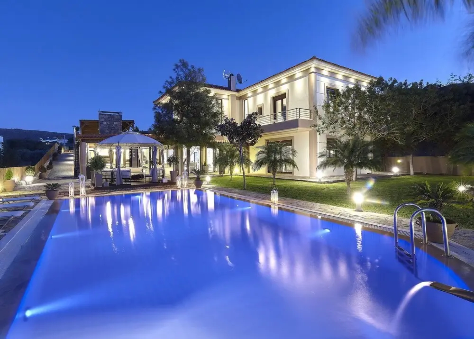 Deluxe Captivating Villa With Indoor and Outdoor Pool Sandy Beach is Only 1 5km Away