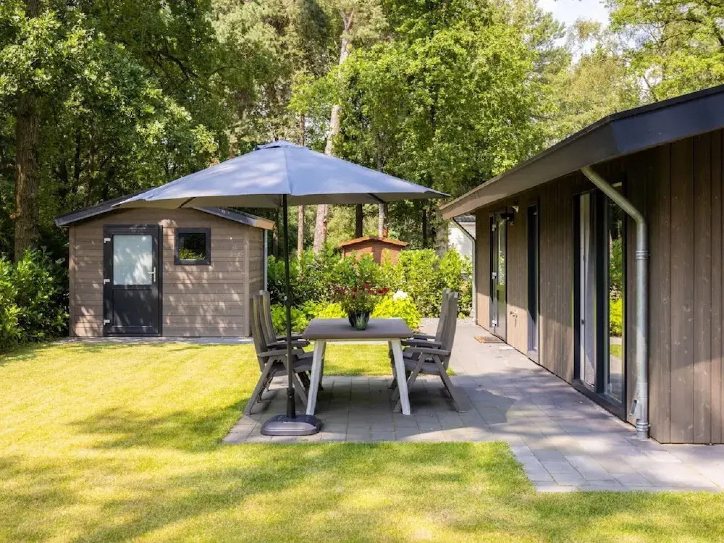 Lodge in Netherlands With Furnished Terrace