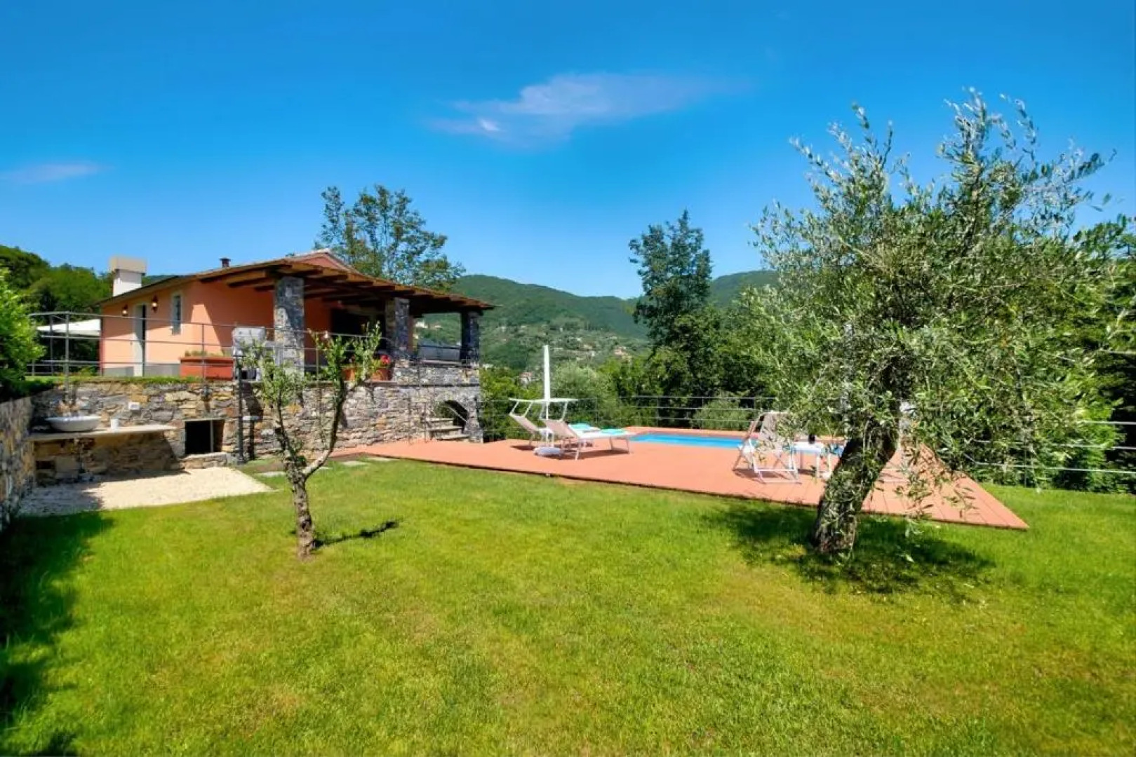 I Giardini di Camogli - VILLA RUMANIN, garden&pool