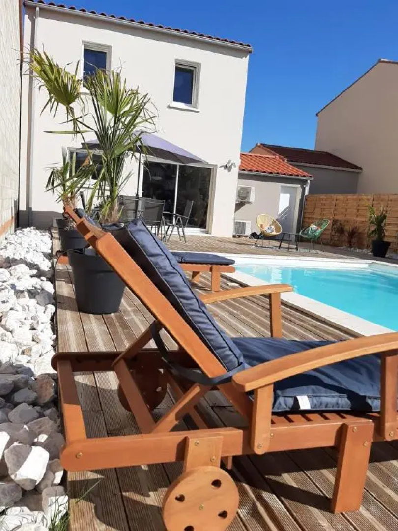 Villa La Palmeraie avec piscine terrasse Poolhouse