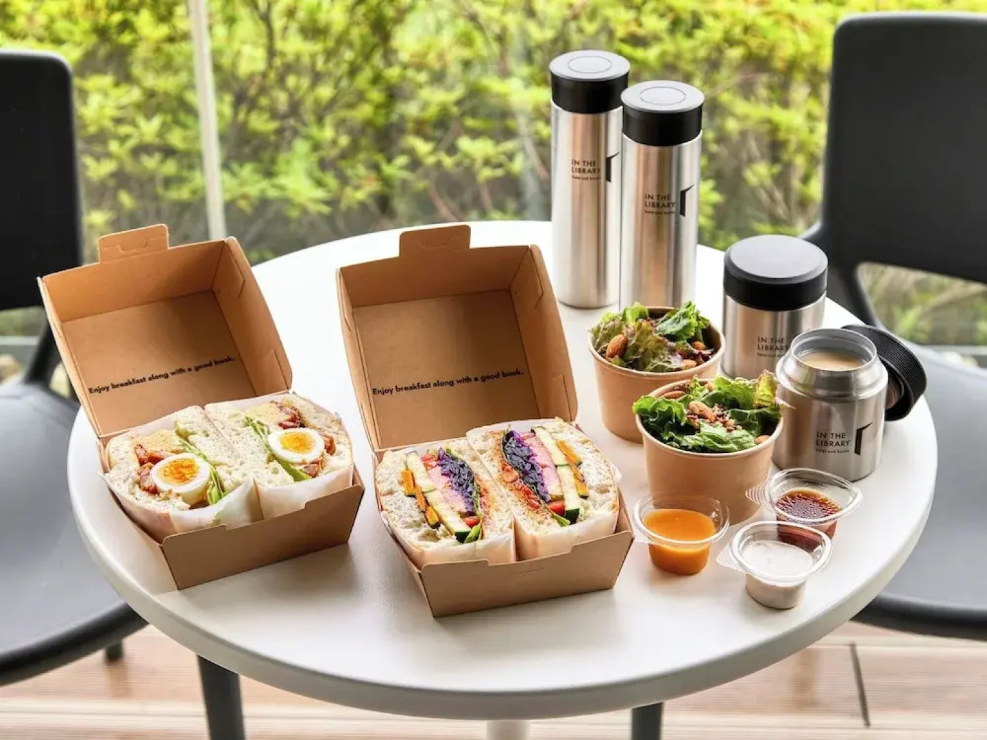 IN THE LIBRARY hotel and books TOKOROZAWA