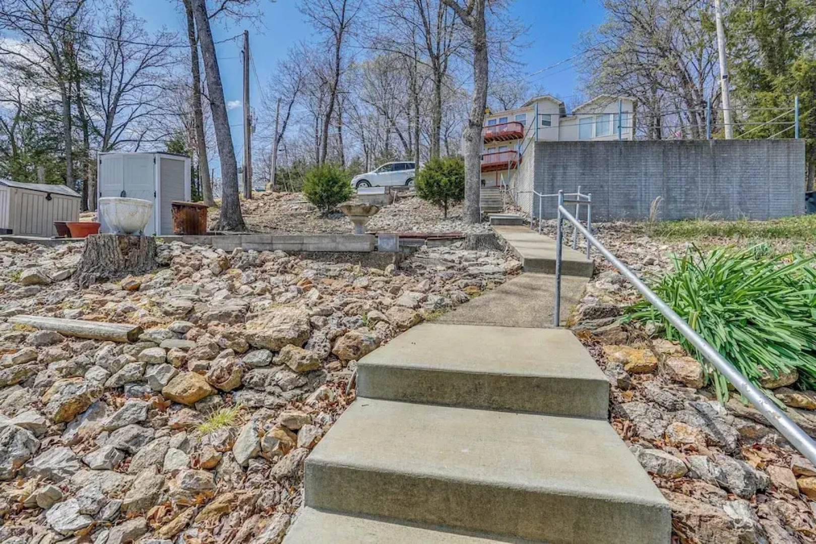Private Dock at Waterfront Lake of the Ozarks Home