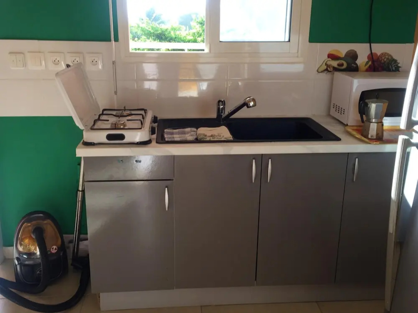 Studio in Capesterre Belle Eau, With Wonderful sea View, Furnished Terrace and Wifi - 15 km From the Beach