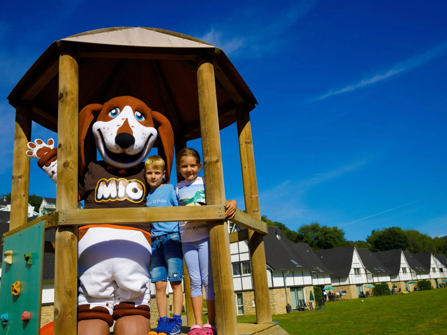 Luxury apartment with a sauna, located in nature