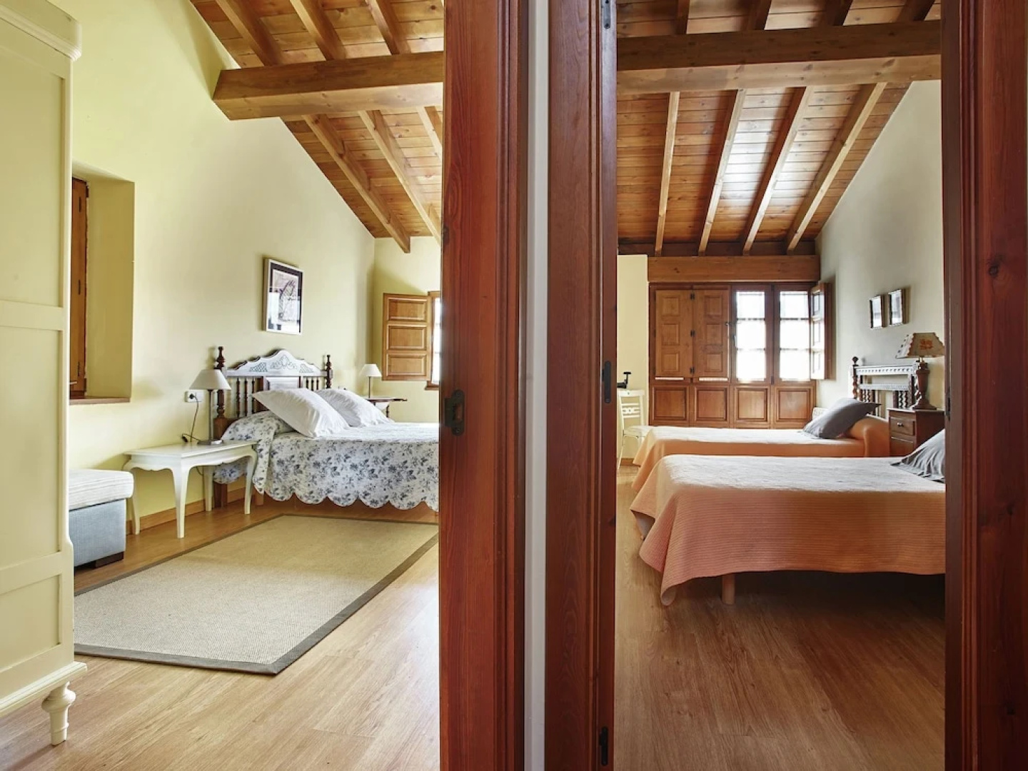 Inviting Mansion in Nava With Swimming Pool