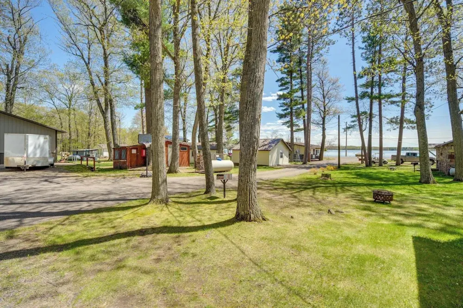 Rustic Cabin w/ Fire Pit, Steps to Sand Lake!