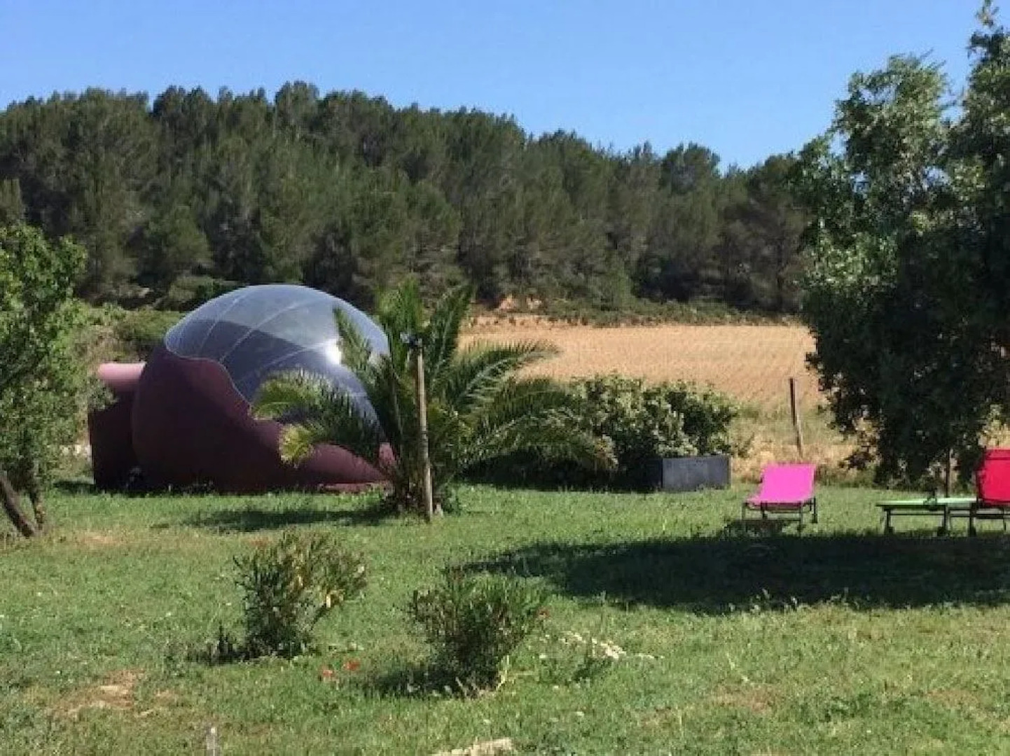 Les Chambres Bulles du Chateau Belvize
